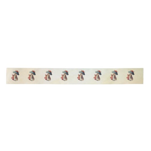 Peter Rabbit (benjamin bunny) Satin Ribbon Lint (Voorkant)