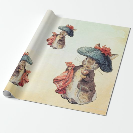Peter Rabbit (Benjamin) Cadeaupapier (Uitgerold)