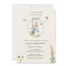  Peter Rabbit Blue Baby Boy Shower