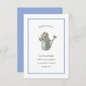 Peter Rabbit Blue  Display Douche Informatiekaartje (Voorkant / Achterkant)