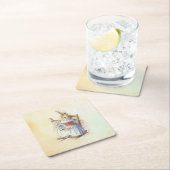 Peter Rabbit (boek) Vierkante Kartonnen Onderzetter (Insitu)