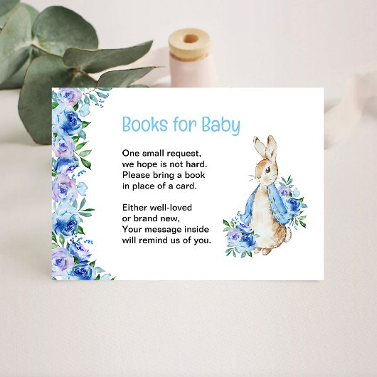 Peter Rabbit Books for Baby card RSVP Kaartje