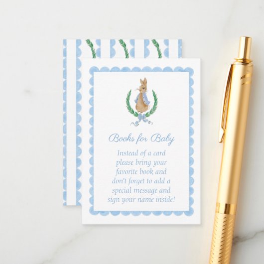 Peter Rabbit Books for Baby Enclosure Kaarten (Voorkant / Achterkant in situ)