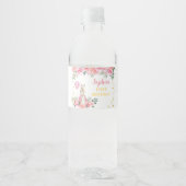 Peter Rabbit Bouteille d'eau Étiquette fête d'anni (Devant)