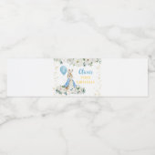 Peter Rabbit Bouteille d'eau Étiquette fête d'anni (Étiquettes simples)