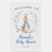 Peter Rabbit Boy Affiche de bienvenue Foam Board (Recto)