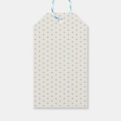 Peter Rabbit Boy Baby shower dank u Cadeaulabel (Achterkant)