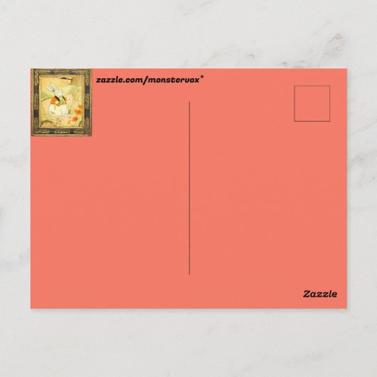 Peter Rabbit Briefkaart (Achterkant)