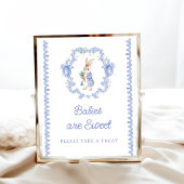 Peter Rabbit Bunny Baby's zijn zoet Neem een trakt Poster