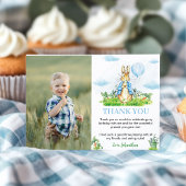 Peter Rabbit Carte de remerciements fête d'anniver