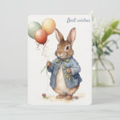 Peter Rabbit Carte de voeux (Debout devant)
