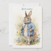 Peter Rabbit Carte de voeux (Devant)
