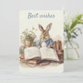 Peter Rabbit Carte de voeux (Debout devant)