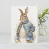 Peter Rabbit Carte de voeux (Debout devant)