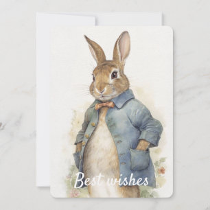 Peter Rabbit Carte de voeux