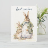 Peter Rabbit Carte de voeux (Debout devant)
