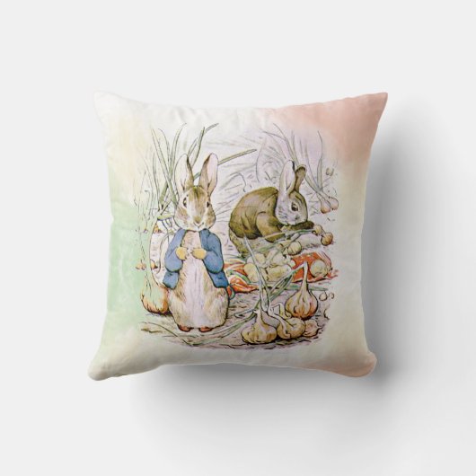 Peter Rabbit compositie Kussen (Achterkant)