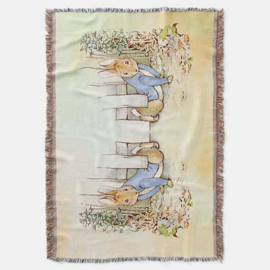 Peter Rabbit Deken (Voorkant Verticaal)