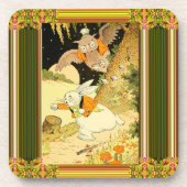 Peter Rabbit Drank Coaster Bier Onderzetter (Voorkant)