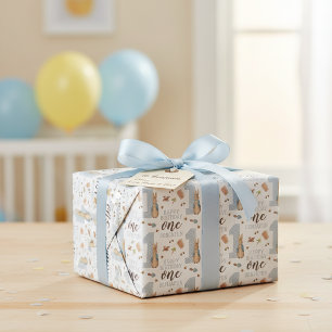 Peter Rabbit Eerste verjaardag van Baby Boy Cadeaupapier