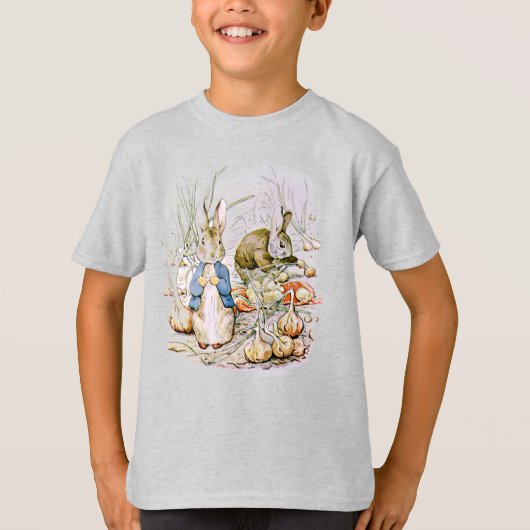 Peter Rabbit en Benjamin Bunny T-Shirt (Voorkant)