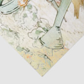 Peter Rabbit en bird Tissue Paper Tissuepapier (Detail)