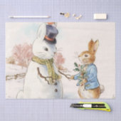 Peter Rabbit en de Sneeuwman van Beatrix Potter Tissuepapier (Craft)