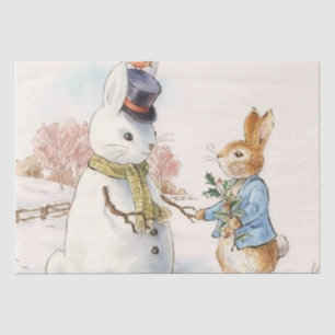 Peter Rabbit en de Sneeuwman van Beatrix Potter Tissuepapier