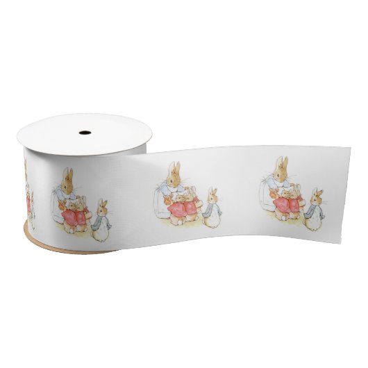 Peter Rabbit en zijn zusters (door Beatrix Potter) Lint (Spoel)