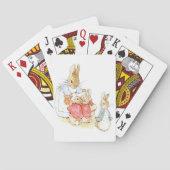 Peter Rabbit en zijn zusters (door Beatrix Potter) Pokerkaarten (Achterkant)