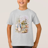 Peter Rabbit et Benjamin Bunny T-shirt (Devant)