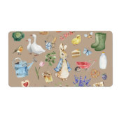 Peter Rabbit étiquette (Devant)