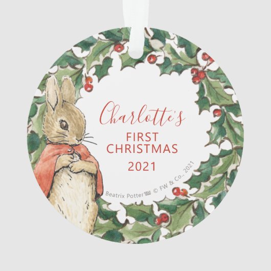 Peter Rabbit - Flopsy | 1er Noël (dos)