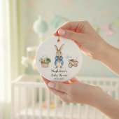 Peter Rabbit Garden Baby Shower Keepsake Keramisch Ornament