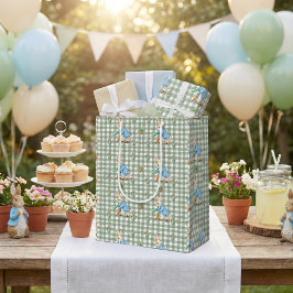 Peter Rabbit-geïnspireerde verpakkingspapier Water Medium Cadeauzakje