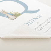 Peter Rabbit | Gepersonaliseerde brief Q Sherpa Deken (3/4)