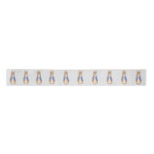 Peter Rabbit Gray Linen White Bubble gum Lint (Voorkant)