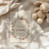 Peter Rabbit herfst herfst Uitnodiging