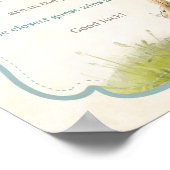 Peter Rabbit Hoeveel Snoepjes Baby shower Spel Poster (Hoek)