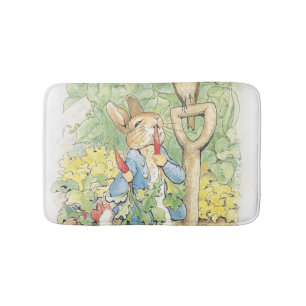 Peter Rabbit in the Garden - Beatrix Potter Badmat