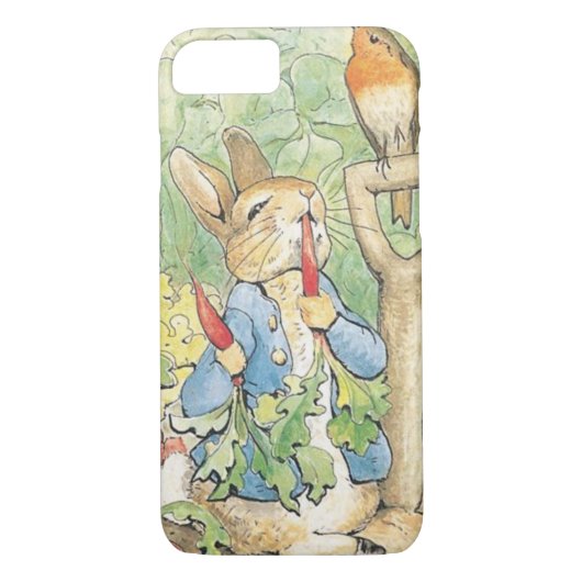 Peter Rabbit in the Garden - Beatrix Potter Case-Mate iPhone Case (Achterkant)