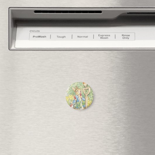 Peter Rabbit in the Garden - Beatrix Potter Magneet (Insitu (Vaatwasser))