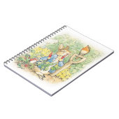 Peter Rabbit in the Garden - Beatrix Potter Notitieboek (Linkerzijde)