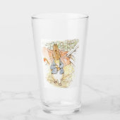 Peter Rabbit in the Garden (door Beatrix Potter) Glas (Voorkant)