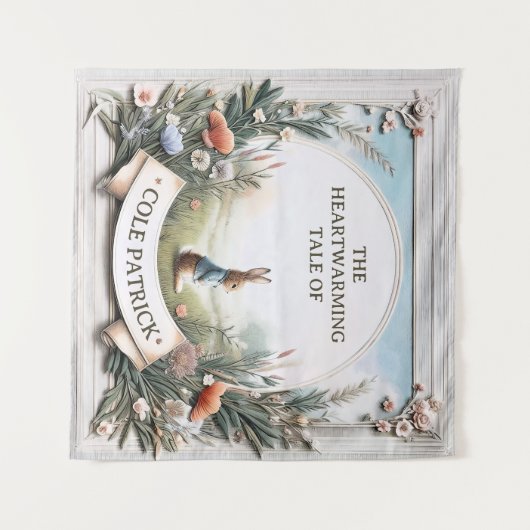 Peter Rabbit in the Garden Wandkleed (Voorkant (horizontaal))