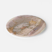 Peter Rabbit Jemina Puddle Paper Borden Papieren Bordje (Gekanteld)