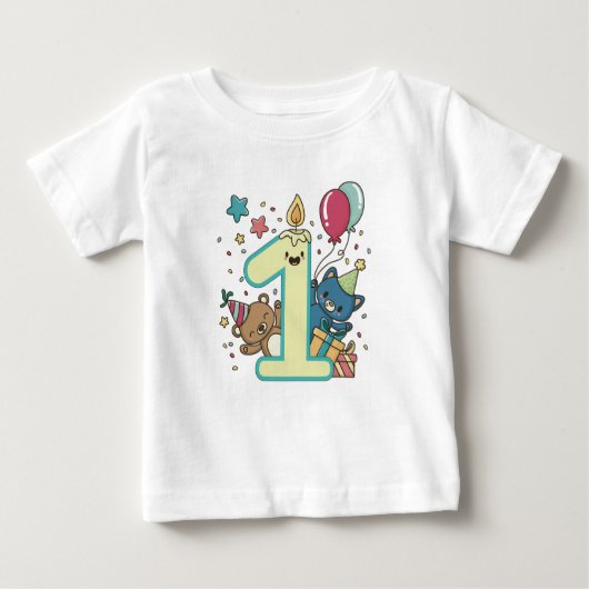 Peter Rabbit | Jongen eerste verjaardag met naam B (Voorkant)