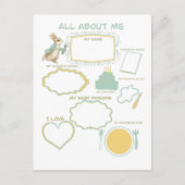 Peter Rabbit Kids Verjaardag & Spel Briefkaart (Voorkant)