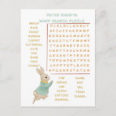 Peter Rabbit Kinderverjaardag&Spel Briefkaart (Voorkant)