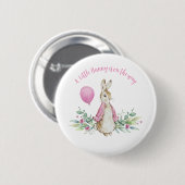 Peter Rabbit Little is onderweg Ronde Button 5,7 Cm (Voorkant /achterkant)